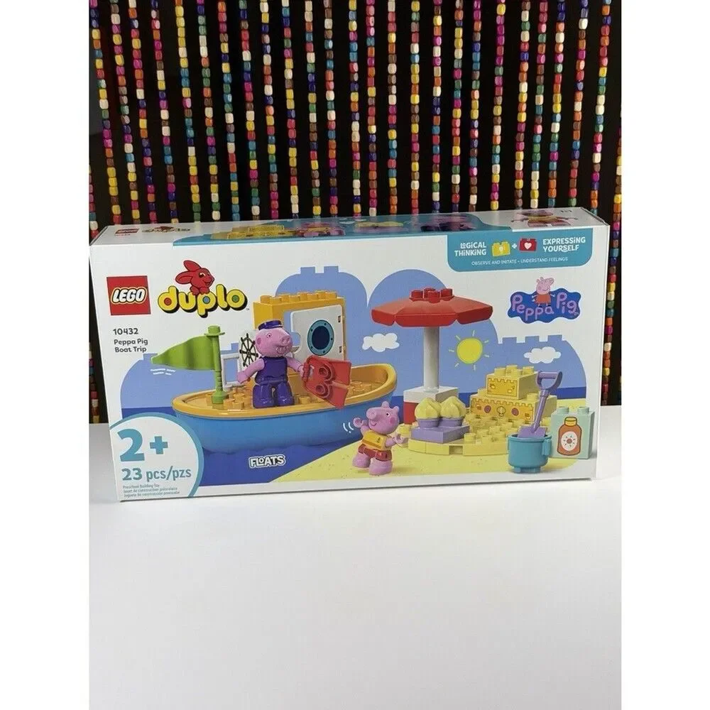 Lego Duplo Peppa Pig Boat Trip 10432 Preschool Toy Set new Factory Sealed
